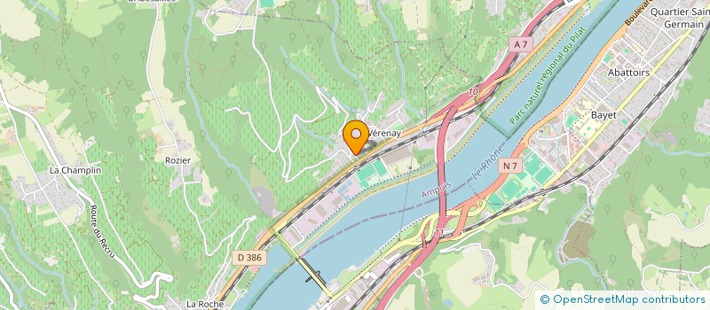 localisation de l'entreprise GL CLUSEL  AMPUIS