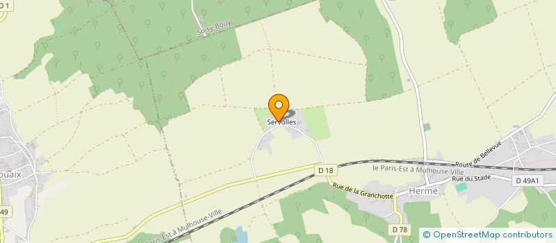 localisation de l'entreprise GL CONCEPT à HERME