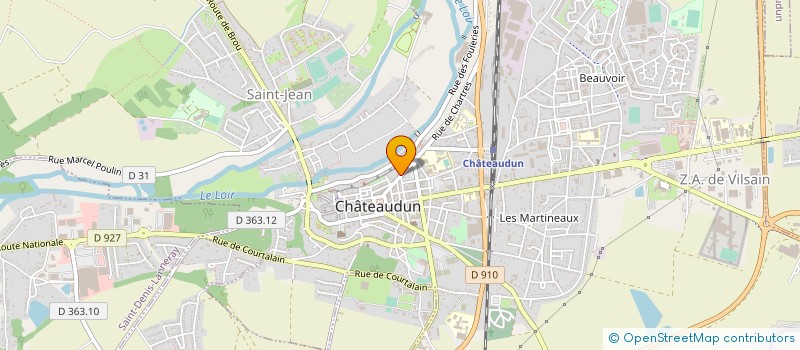 localisation de l'entreprise GL CONSEIL 28 à CHATEAUDUN