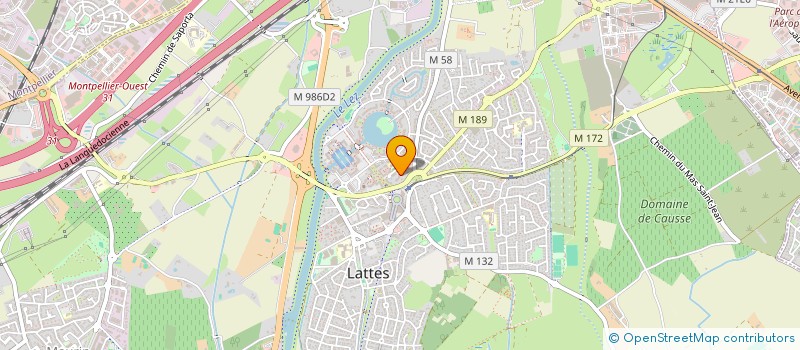 localisation de l'entreprise GL CONSEILS à LATTES