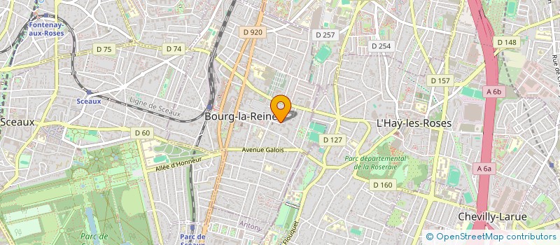 localisation de l'entreprise GL CONSULTING à BOURG-LA-REINE