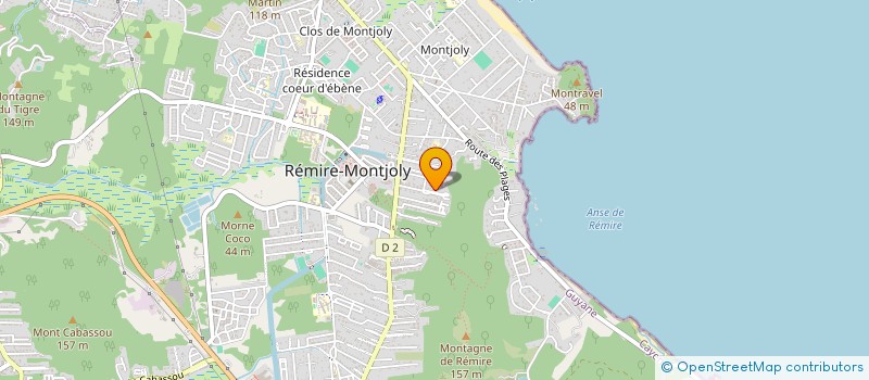 localisation de l'entreprise GL DEBOISEMENT  REMIRE-MONTJOLY