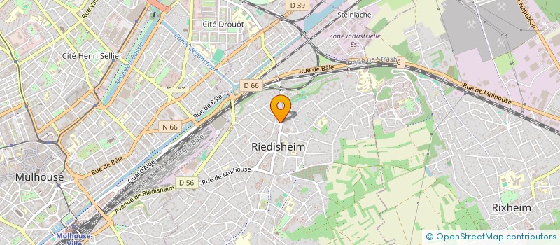 localisation de l'entreprise GL DEVELOPPEMENT  SAUSHEIM