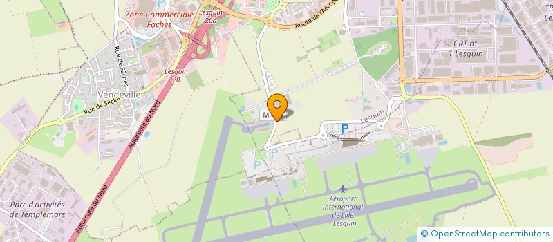 localisation de l'entreprise GL DUHEZ TRANSPORTS à LESQUIN