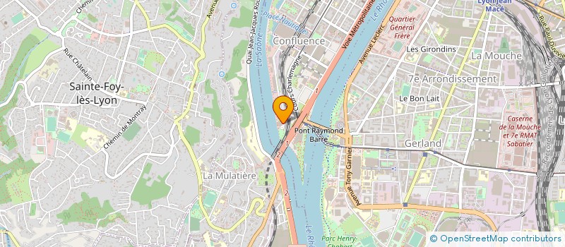 localisation de l'entreprise GL EVENTS EXHIBITIONS à LYON