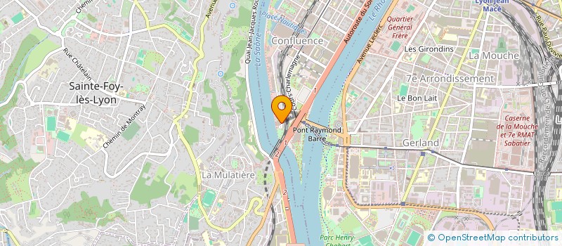 localisation de l'entreprise GL EVENTS SUPPORT à LYON