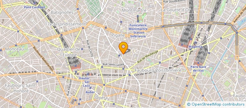 localisation de l'entreprise GL FOURRURES à PARIS