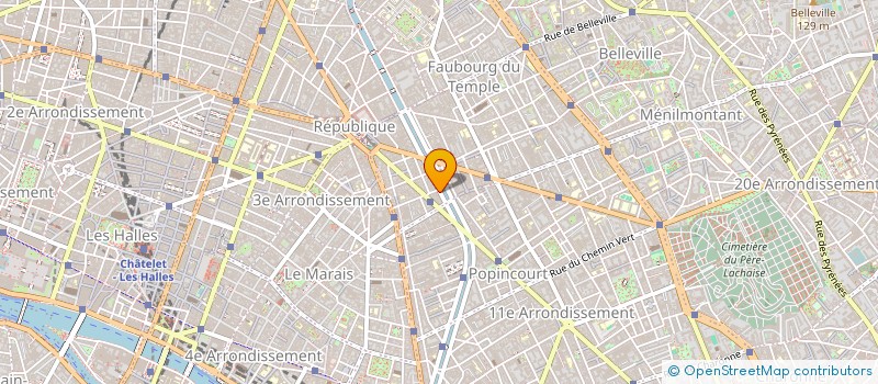 localisation de l'entreprise GL GROUP  PARIS