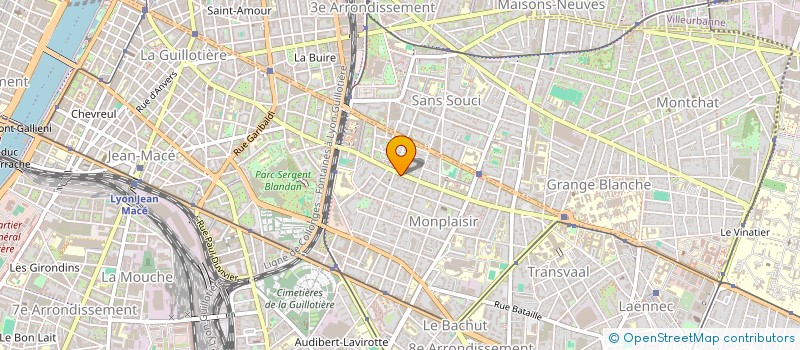 localisation de l'entreprise GL GROUPE  LYON