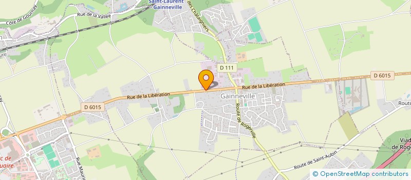 localisation de l'entreprise GL IMMO  GAINNEVILLE