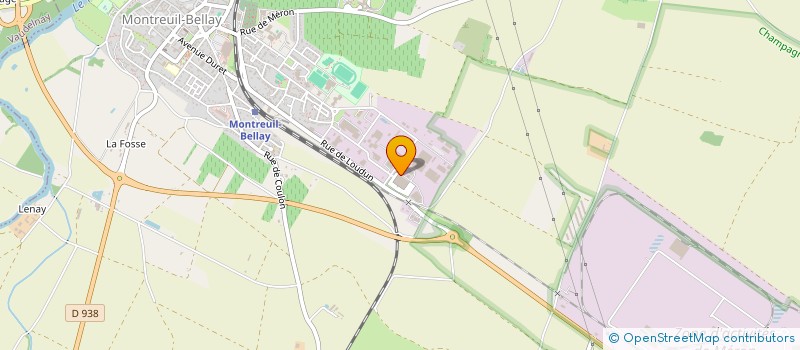 localisation de l'entreprise GL IMMOBILIER  MONTREUIL-BELLAY