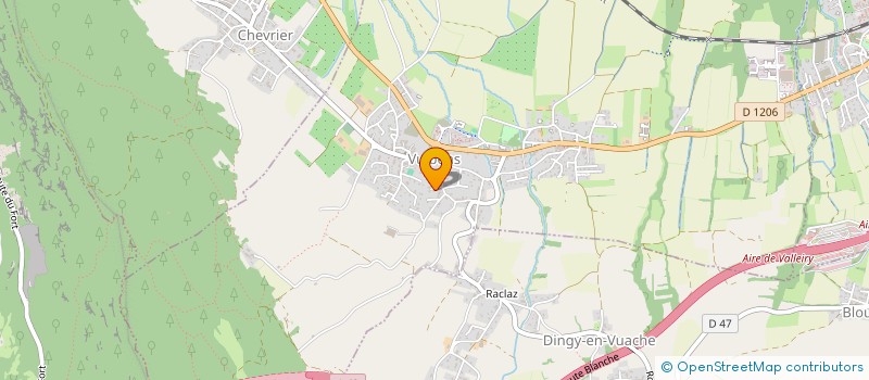 localisation de l'entreprise GL IMMOBILIER  VULBENS