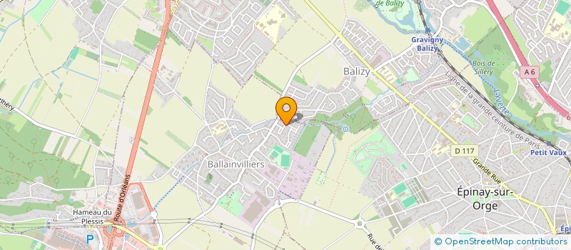 localisation de l'entreprise GL IMPACT  BALLAINVILLIERS