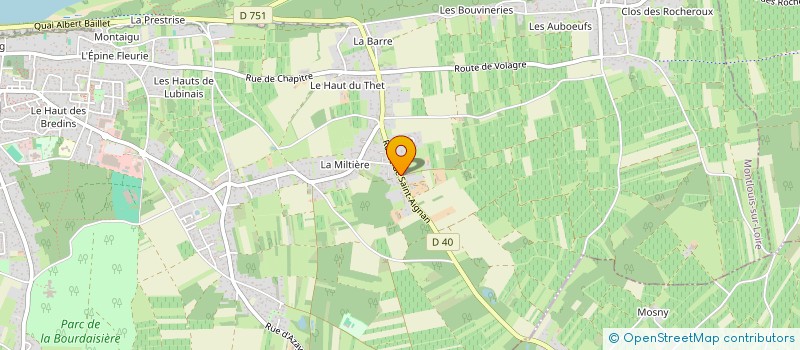 localisation de l'entreprise GL INVEST  MONTLOUIS-SUR-LOIRE