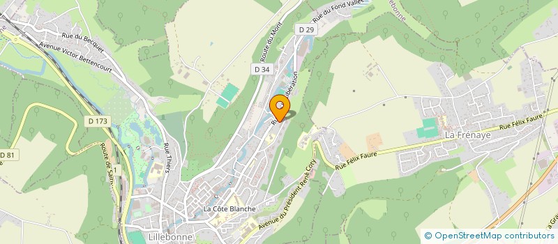 localisation de l'entreprise GL INVEST  SAINT-VINCENT-CRAMESNIL