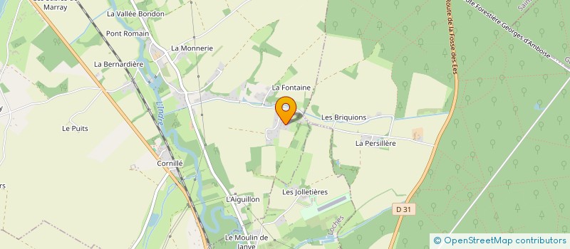 localisation de l'entreprise GL INVEST  CHAMBOURG-SUR-INDRE