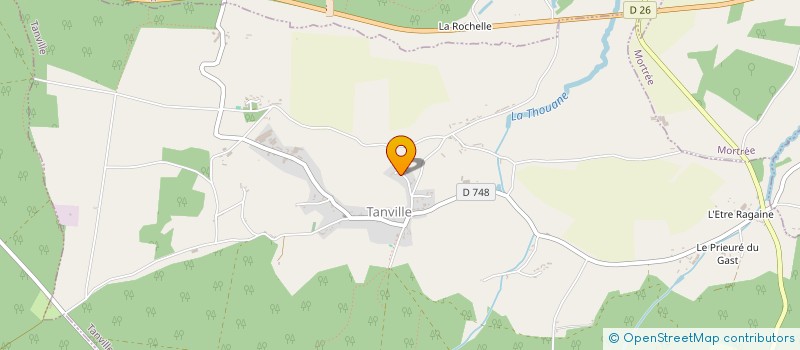 localisation de l'entreprise GL INVESTISSEMENT à TANVILLE