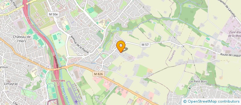 localisation de l'entreprise GL INVHOLD  BALMA