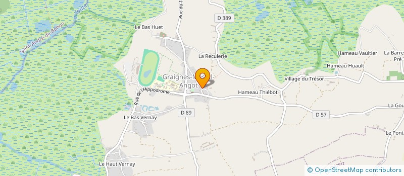 localisation de l'entreprise GL LOCATION  GRAIGNES-MESNIL-ANGOT