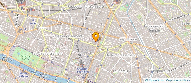 localisation de l'entreprise GL MGT  PARIS