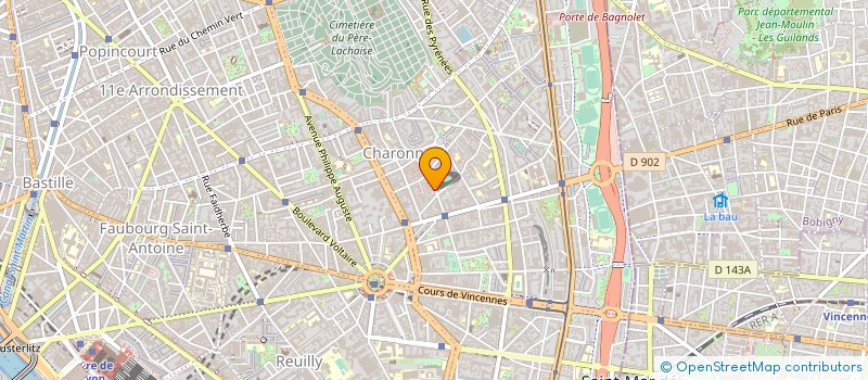 localisation de l'entreprise GL MODE  PARIS