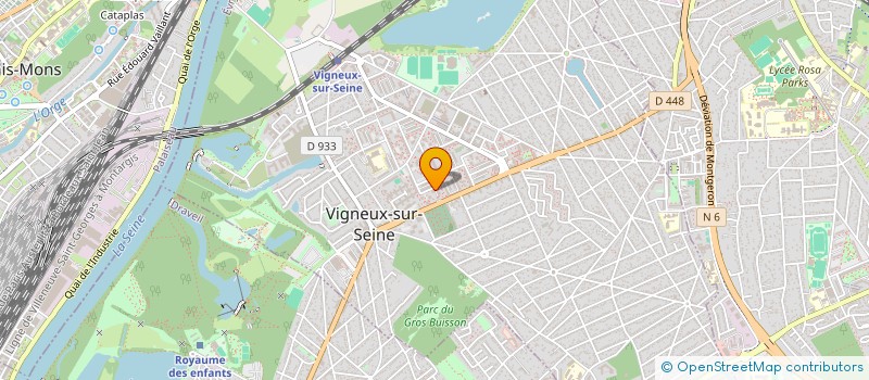 localisation de l'entreprise GL MOTOR à VIGNEUX-SUR-SEINE