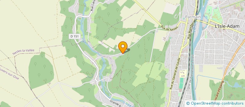 localisation de l'entreprise GL MUSIC  PARMAIN