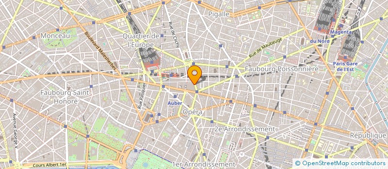 localisation de l'entreprise GL OUTLETS à PARIS