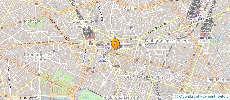 localisation de l'entreprise GL PARTICIPATIONS à PARIS