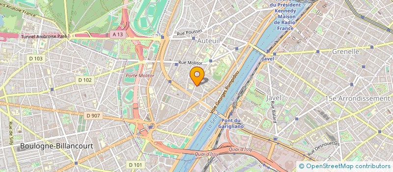 localisation de l'entreprise GL PROD  PARIS