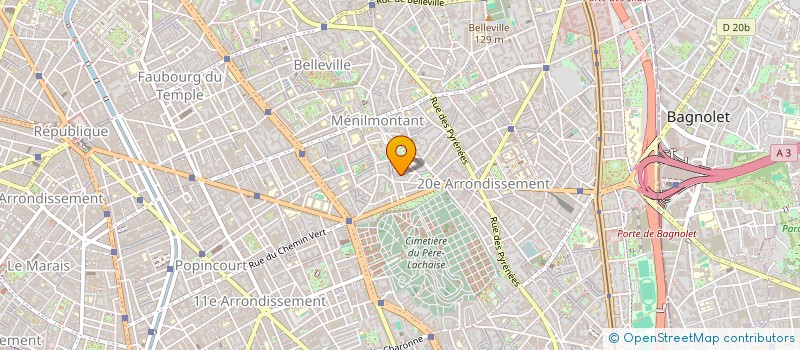 localisation de l'entreprise GL PRODUCTIONS  PARIS