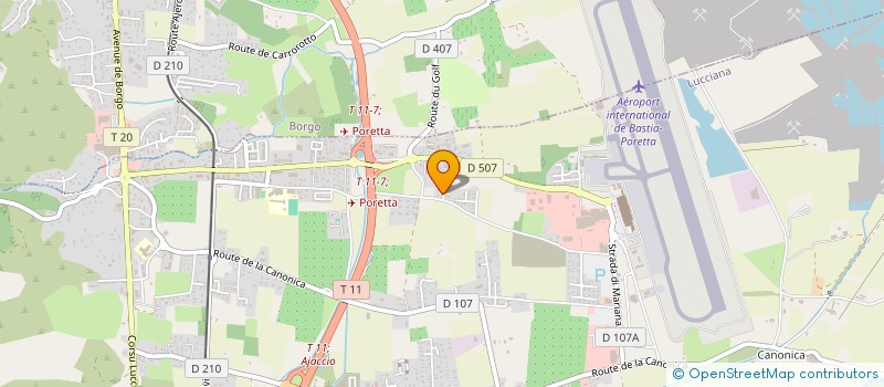 localisation de l'entreprise GL SAN GIULIANO à LUCCIANA
