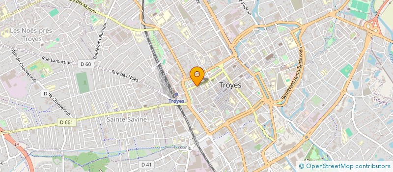 localisation de l'entreprise GL TECH à TROYES