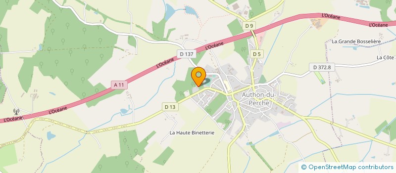 localisation de l'entreprise GL VENTILATION à AUTHON-DU-PERCHE