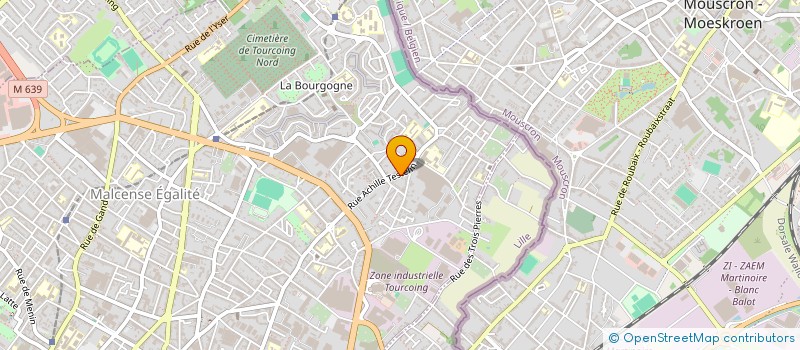 localisation de l'entreprise GL2M INVEST  TOURCOING