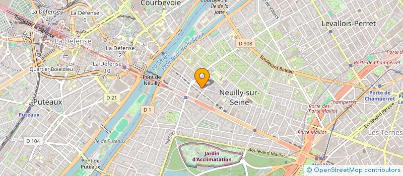 localisation de l'entreprise GL3C à NEUILLY-SUR-SEINE