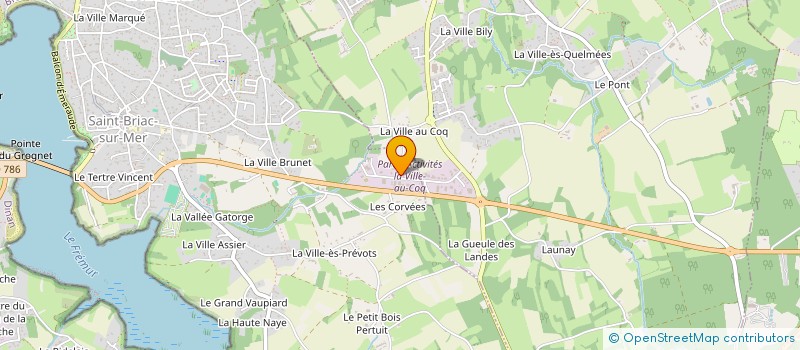 localisation de l'entreprise GLA  SAINT-BRIAC-SUR-MER
