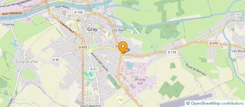 localisation de l'entreprise GLA FAMILY  GRAY