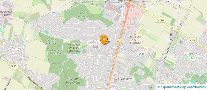 localisation de l'entreprise GLA TRANSPORT  MORSANG-SUR-ORGE