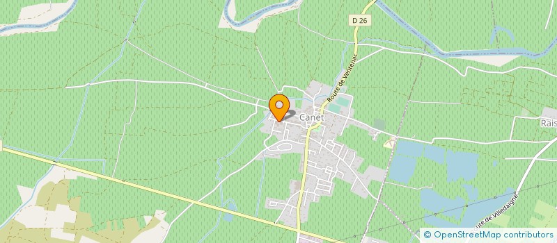 localisation de l'entreprise GLACIERE NARBONNAISE à CANET