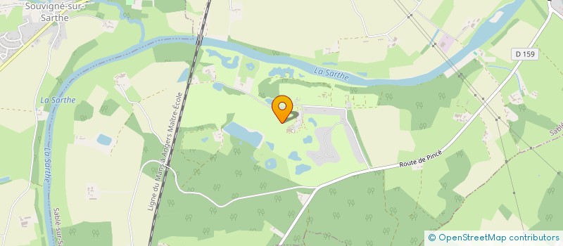 localisation de l'entreprise GLADAXE  SABLE-SUR-SARTHE