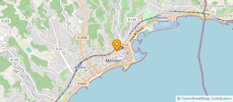 localisation de l'entreprise GLADIA STORES LE PROFESSIONNEL à MENTON