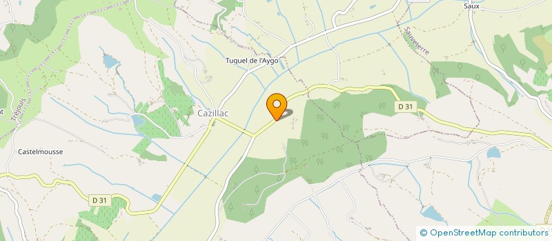 localisation de l'entreprise GLADINE T.P  LAUZERTE