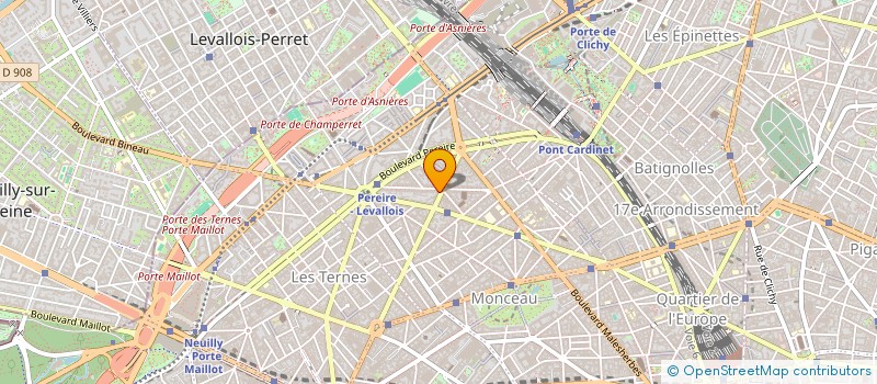 localisation de l'entreprise GLADSTONE GROUPE à NEUILLY-SUR-SEINE