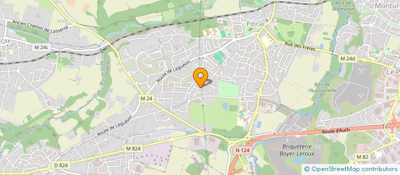 localisation de l'entreprise GLADSTONE IMMOBILIER  PIBRAC