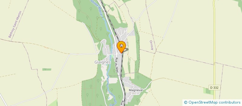 localisation de l'entreprise GLAIGNES ANIMATIONS  GLAIGNES