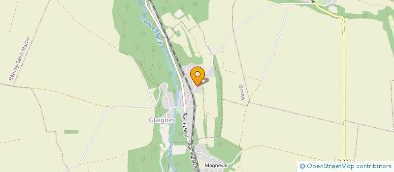 localisation de l'entreprise GLAIGNES ETXEA  GLAIGNES