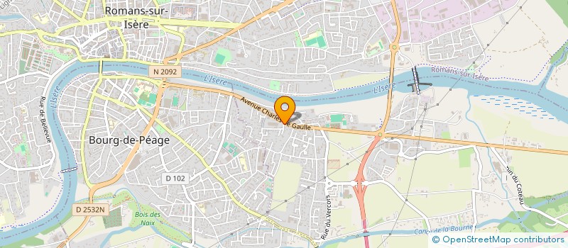 localisation de l'entreprise GLAIM PROD à CHATUZANGE-LE-GOUBET