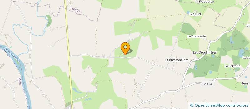 localisation de l'entreprise GLAIN DE LEZARD  DAON