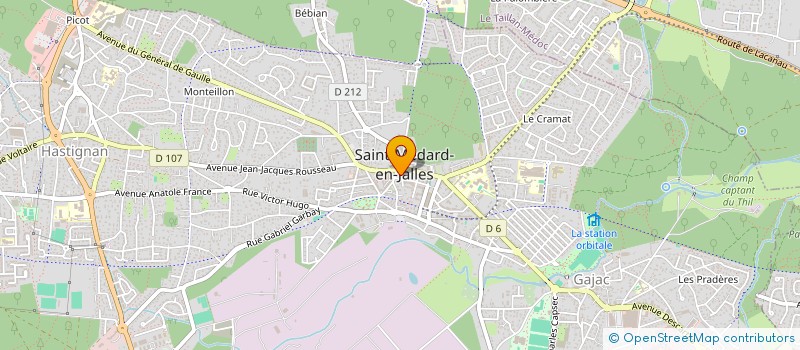 localisation de l'entreprise GLAIVIMMO  SAINT-MEDARD-EN-JALLES